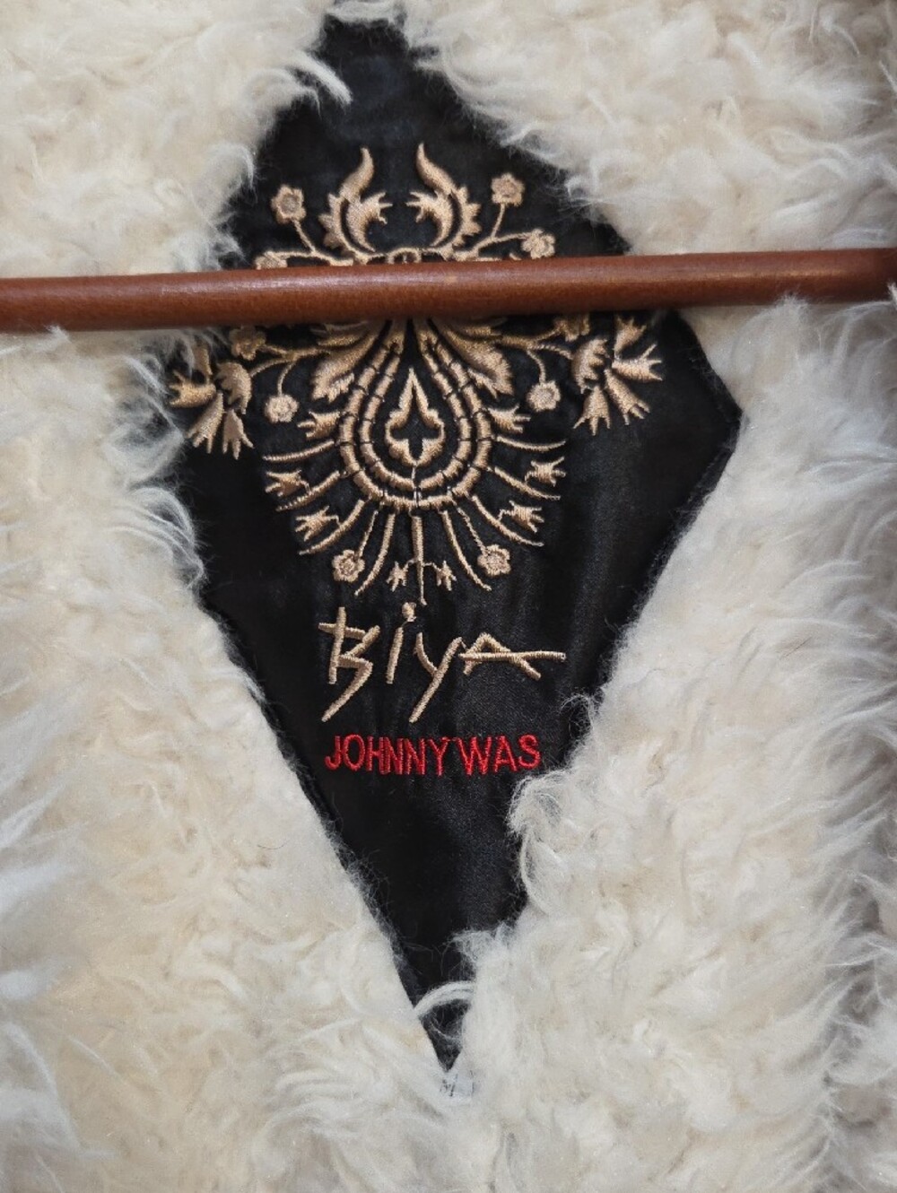 Johnny Was Multicolor Patchwork Floral Coat - Picture 3 of 5